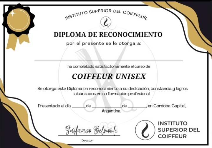 Diploma de Peluquería Profesional
